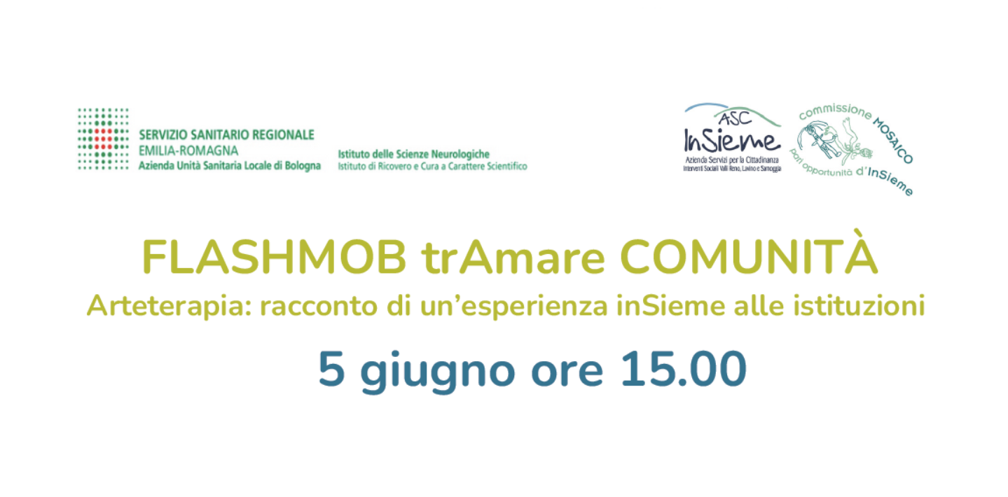 Flashmob trAmare Comunità presso la Casa della Comunità di Casalecchio di Reno