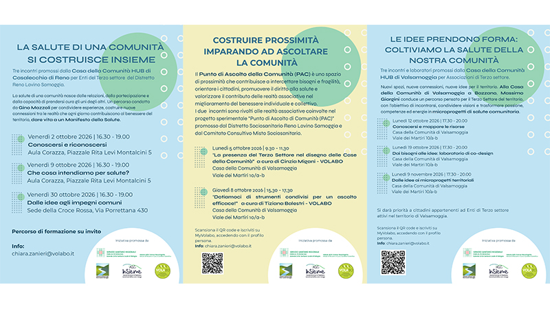 Case della Comunità e Terzo settore: nuovi percorsi per costruire insieme la salute