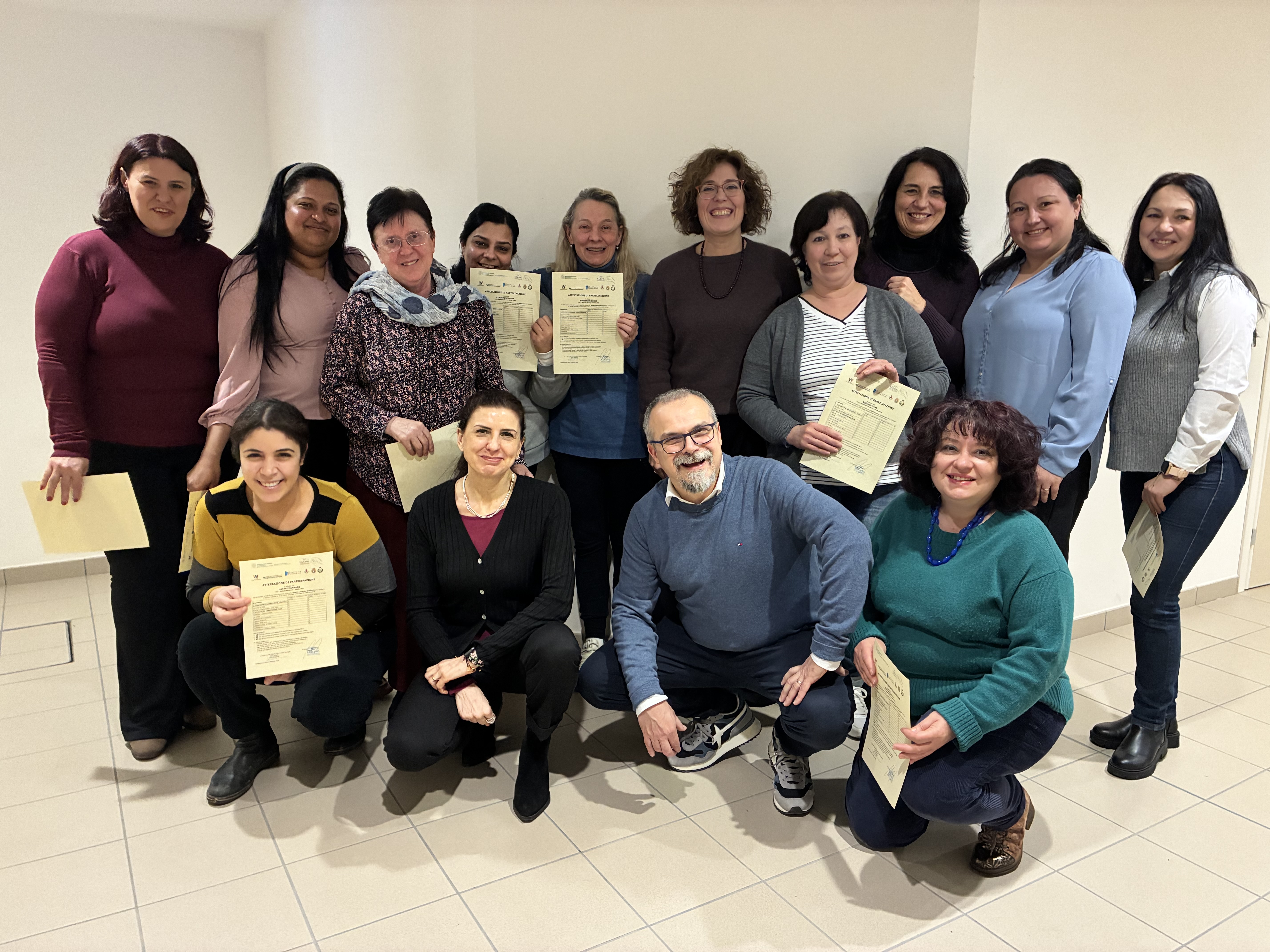 Concluso il corso per assistenti familiari nel Distretto Reno Lavino Samoggia