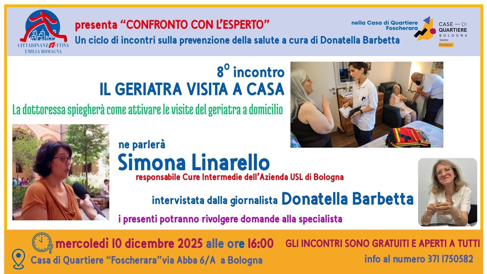 Confronto con l'esperto. Il geriatra visita a casa: un nuovo modello di cura per gli anziani fragili