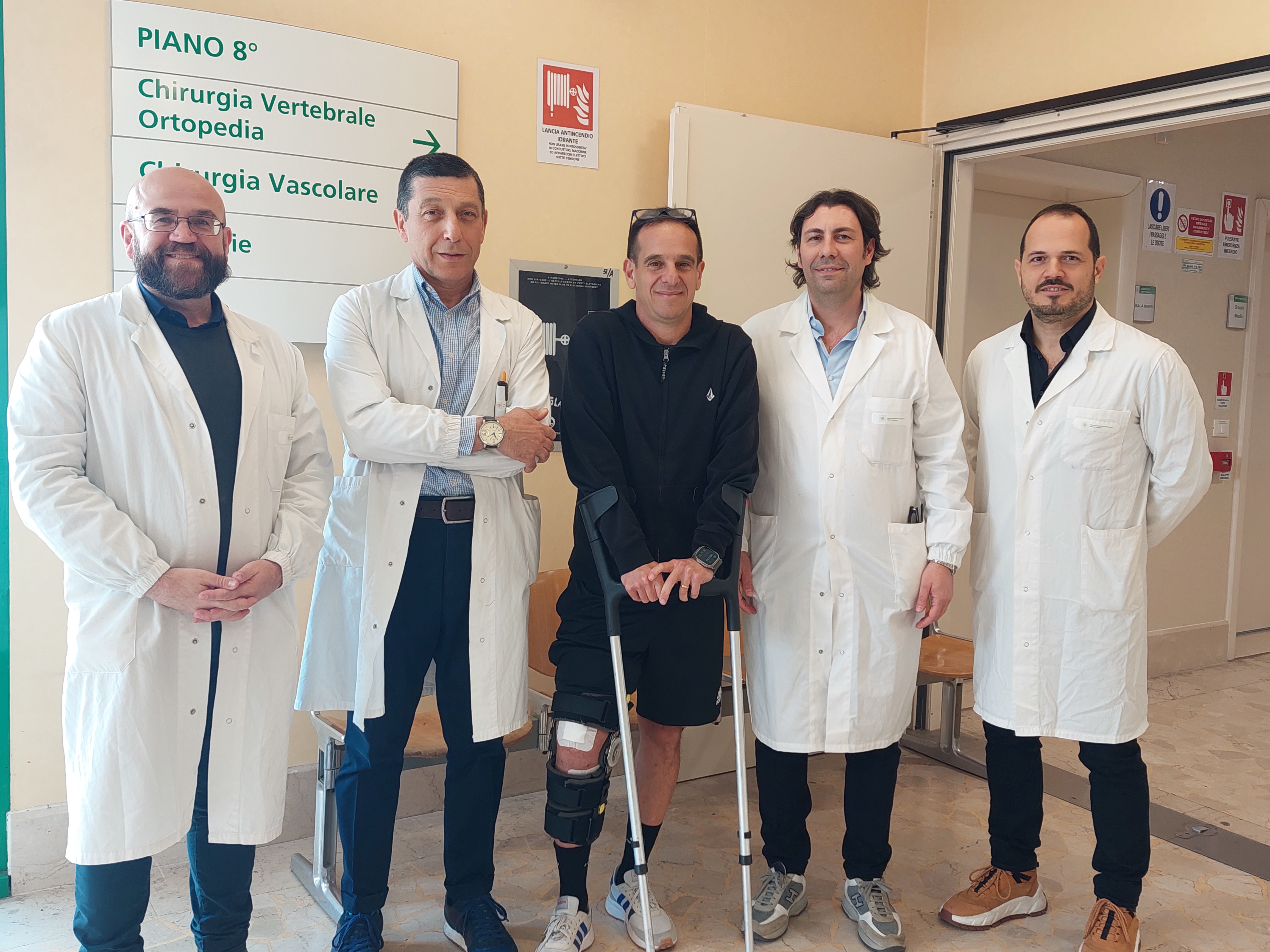 Dal Lazio a Bologna, per riparare un legamento dopo un incidente sugli sci grazie ad un'innovativa tecnica ortopedica eseguita nei centri più innovativi in Italia