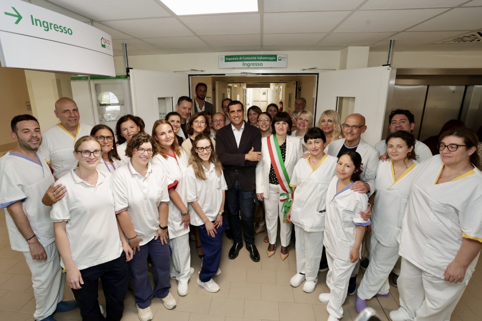 L'inaugurazione dell'Ospedale di Comunità e della Casa di Comunità Valsamoggia