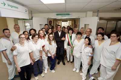 L'inaugurazione dell'Ospedale di Comunità e della Casa di Comunità Valsamoggia