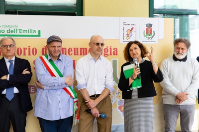 Distretto Savena Idice. Inaugurazione dell'ambulatorio dedicato alla specialistica pneumologica