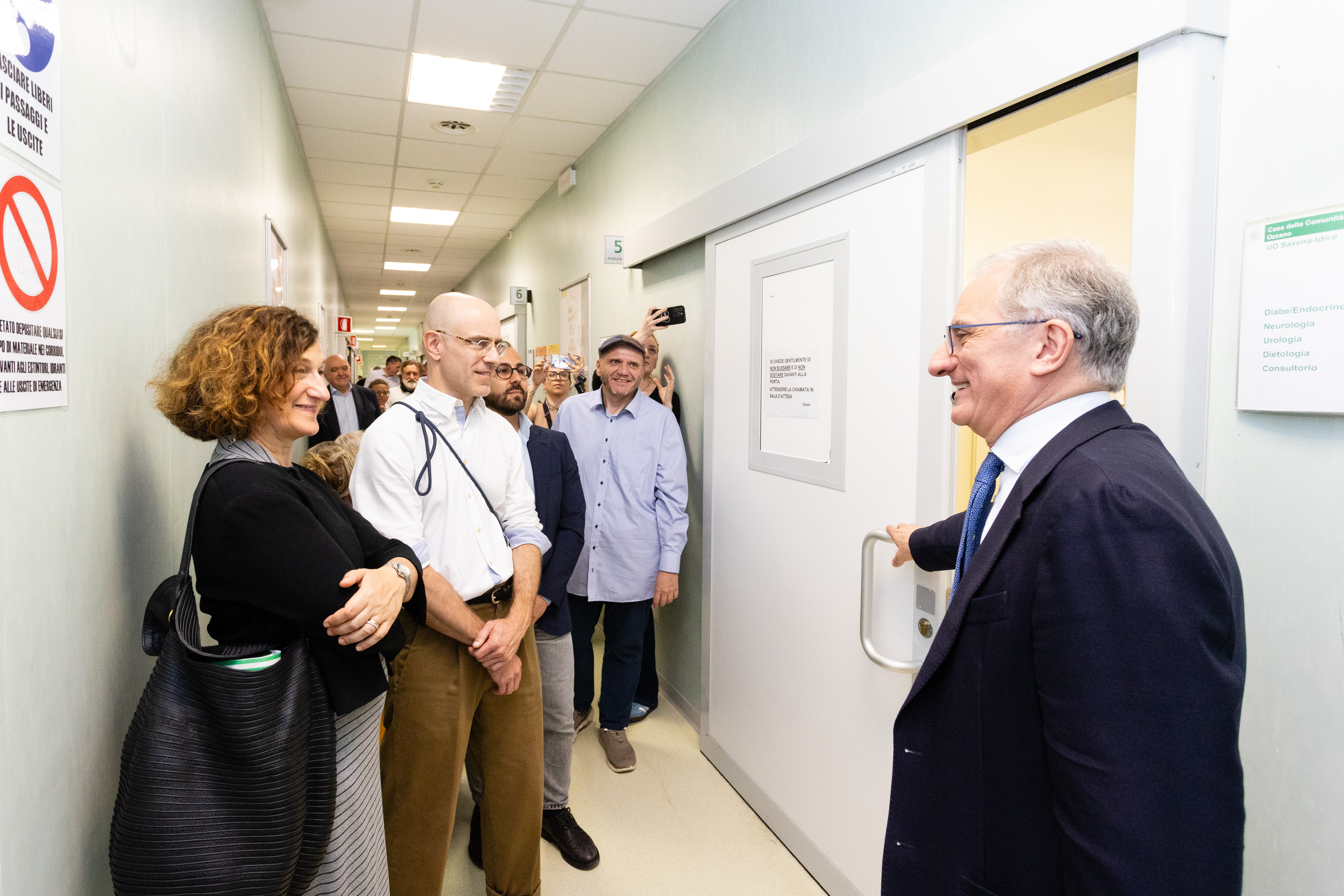 Distretto Savena Idice. Inaugurazione dell'ambulatorio dedicato alla specialistica pneumologica