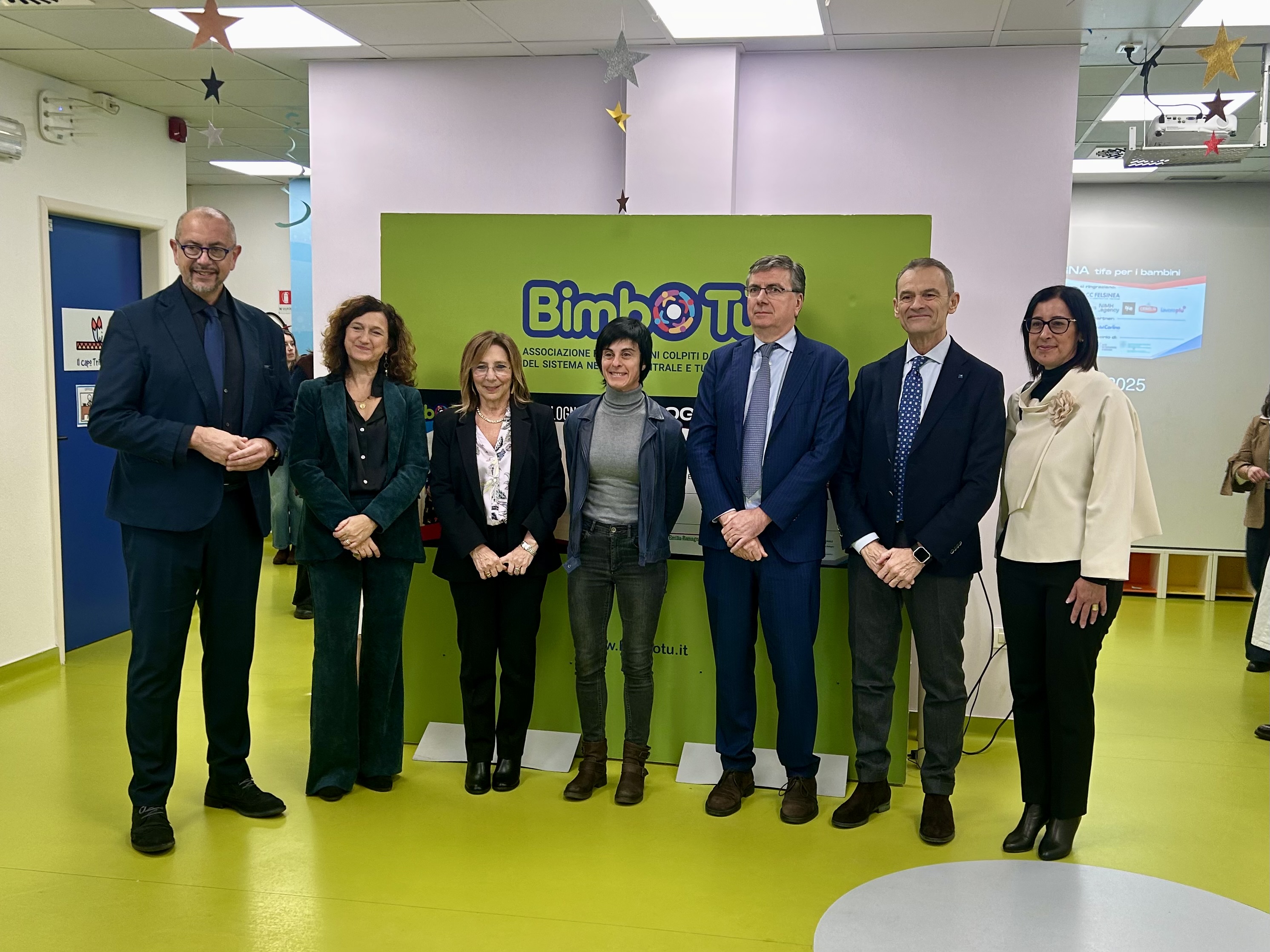 Il dispositivo per far “sognare” i piccoli pazienti arriva all'ISNB grazie alla campagna “Bologna Tifa per i bambini” di Bimbo Tu e Bologna FC