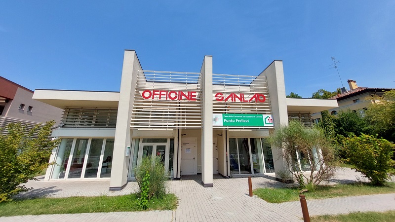 Nuova collocazione per il punto prelievi delle Officine SanLab