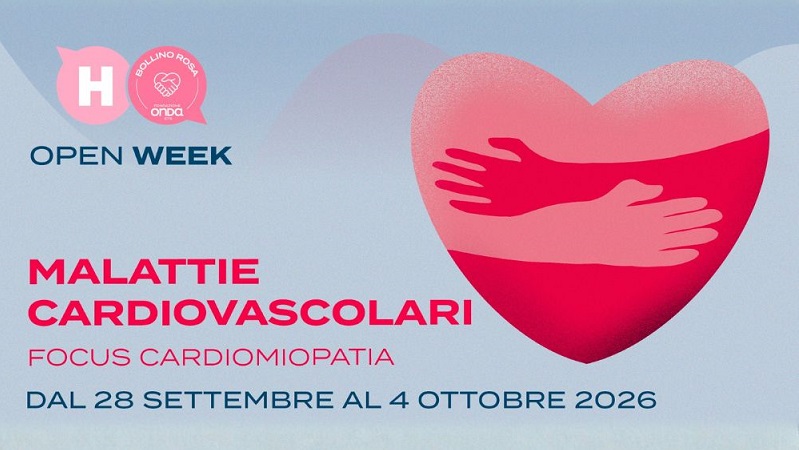 Open Week sulle malattie cardiovascolari: informazione, prevenzione e diagnosi precoce