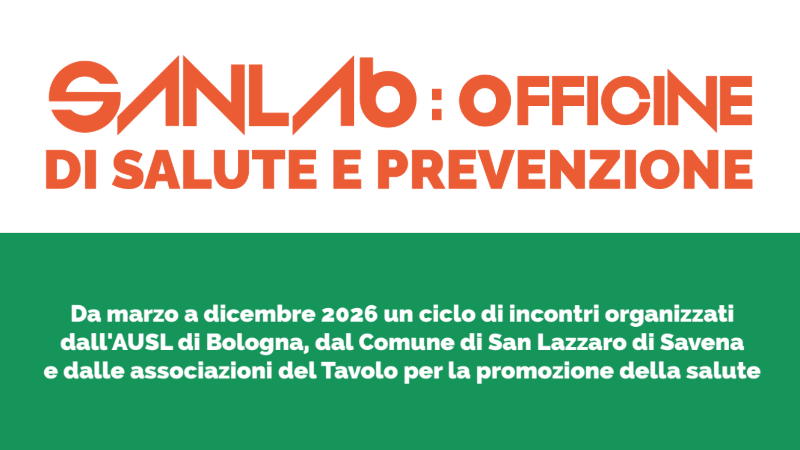 Salute e prevenzione. Alle Officine SanLab torna il ciclo di incontri dedicati ai corretti stili di vita