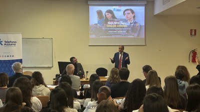 Il saluto di Francesco D'Agostino, presidente del CIV dell'IRCCS SIN