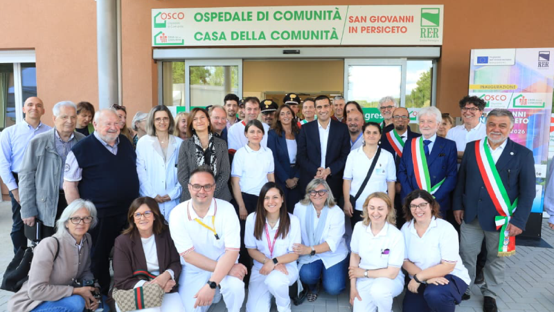 A San Giovanni in Persiceto inaugurati l’Ospedale e la Casa della Comunità. Un investimento da 5,8 milioni di euro con fondi PNRR