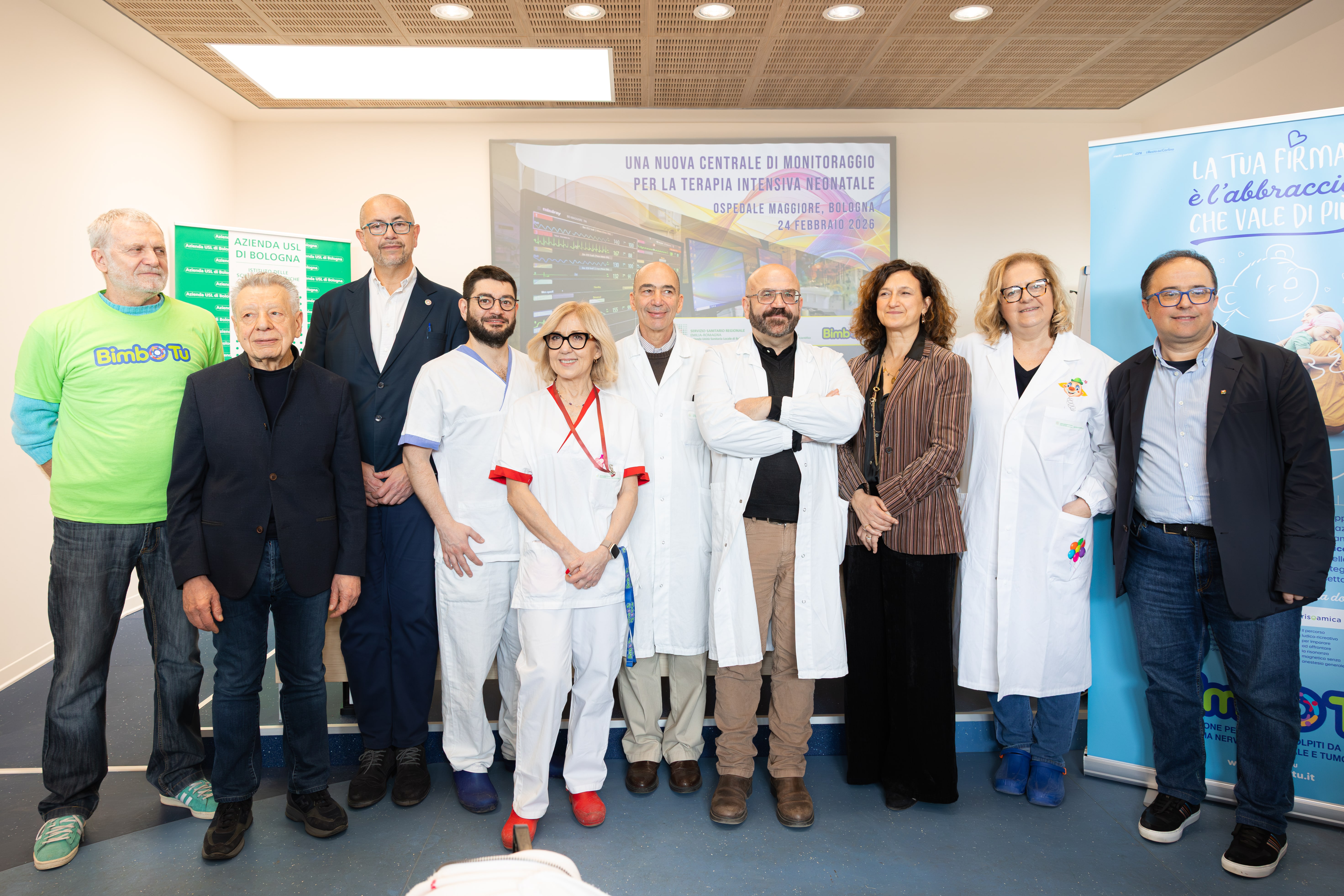 Una nuova centrale di monitoraggio per la Terapia Intensiva Neonatale dell’Ospedale Maggiore grazie al contributo di Bimbo Tu