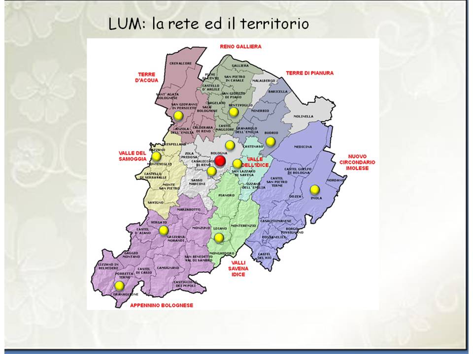 La rete territoriale di raccolta e analisi del sangue La rete territoriale di raccolta e analisi del sangue