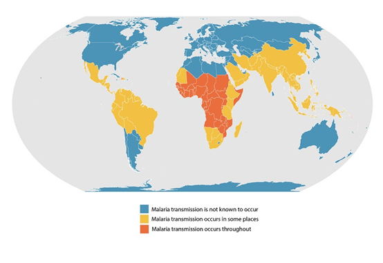 Malaria nel mondo