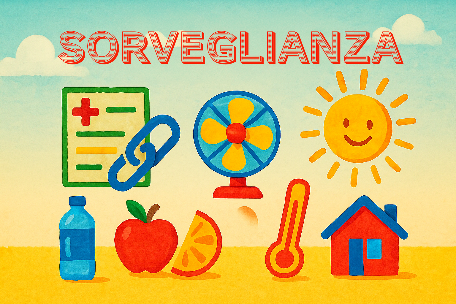 Il sistema di sorveglianza sanitaria e di comunicazione dei livelli di rischio sulla salute previsti