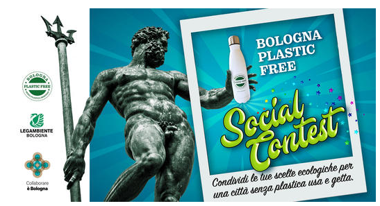 Bologna Plastic Free, una campagna civica di sensibilizzazione ambientale