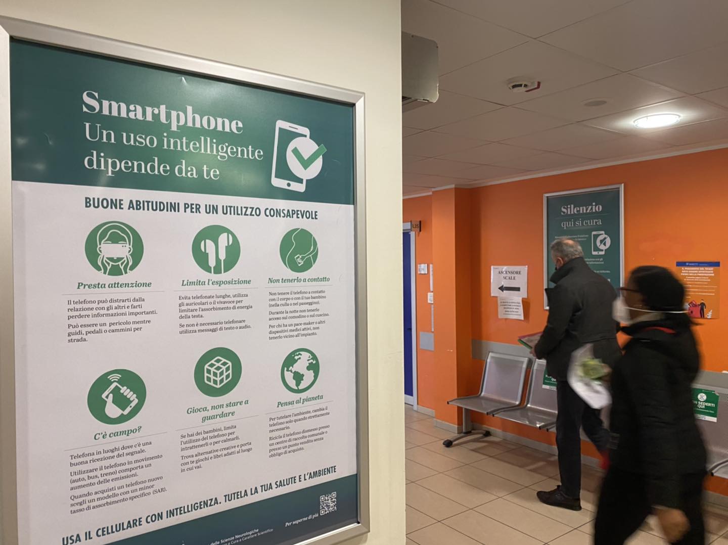 I poster all'Ospedale Maggiore 1