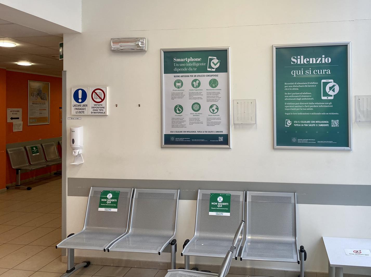 I poster all'Ospedale Maggiore 2