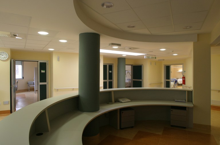 Ospedale di Bazzano, accoglienza 