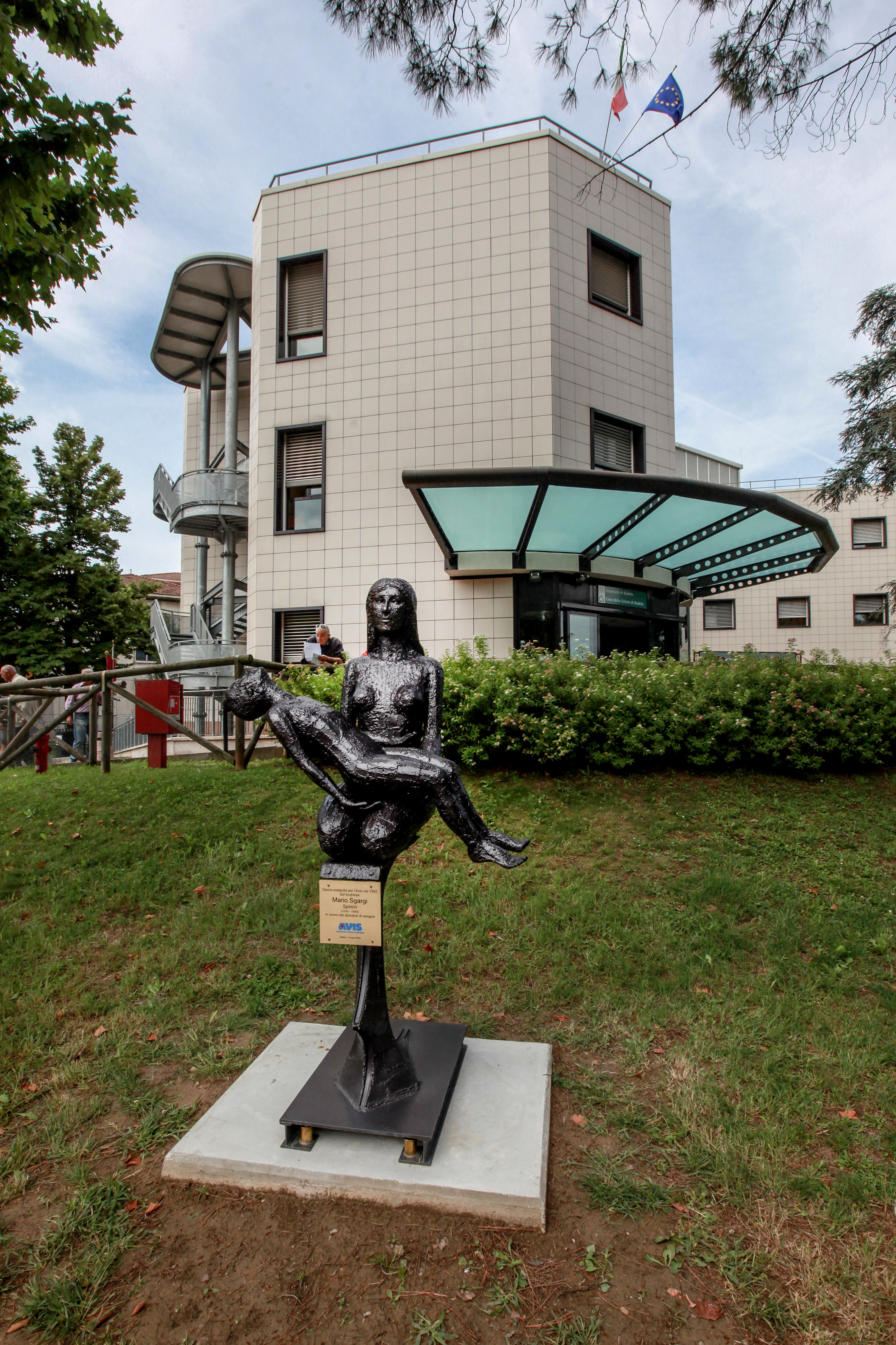 Ospedale di Budrio, giardino 