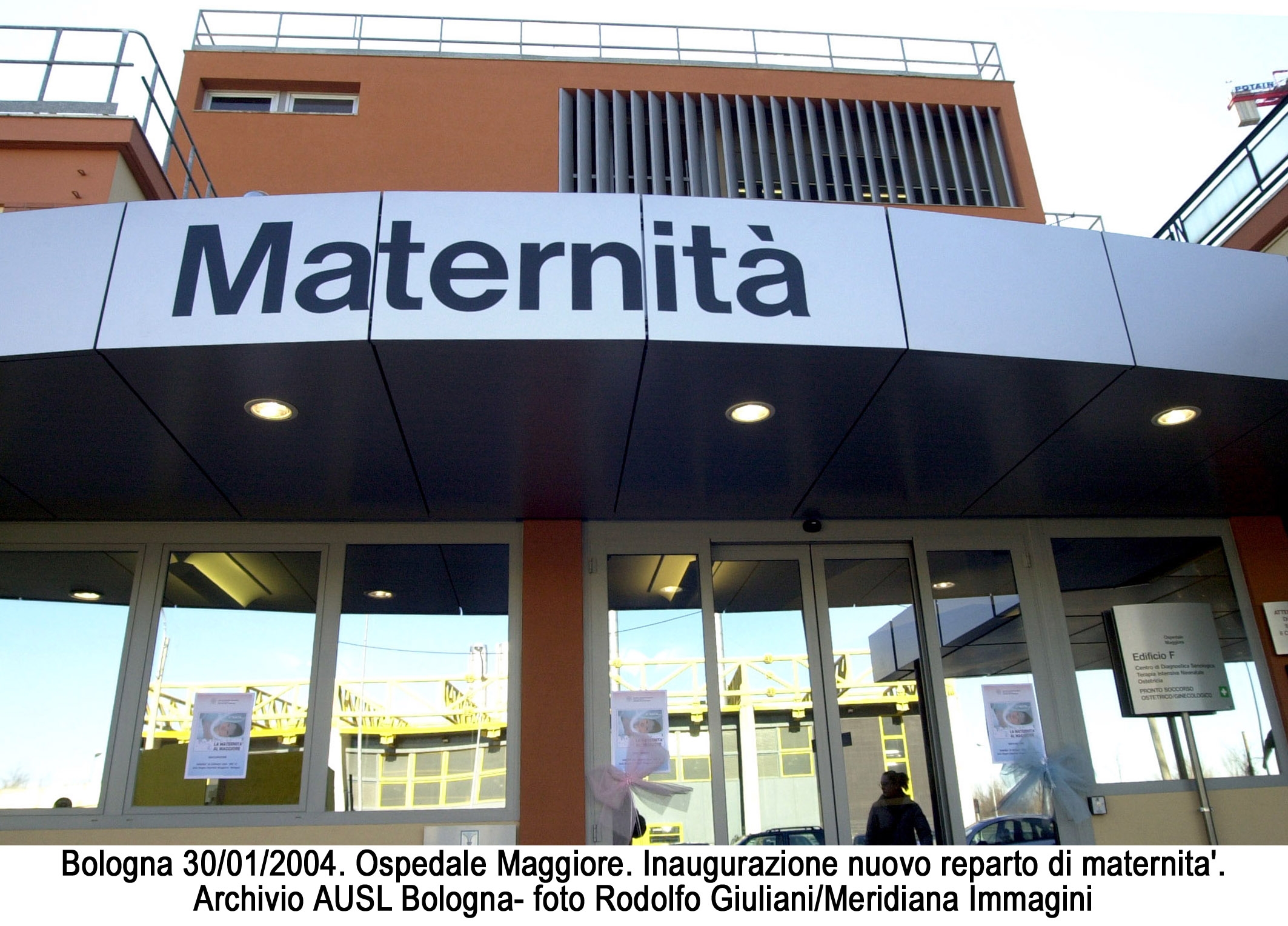Ospedale Maggiore, ingresso Maternità 