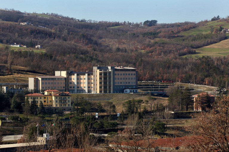 Ospedale di Porretta, veduta panoramica  