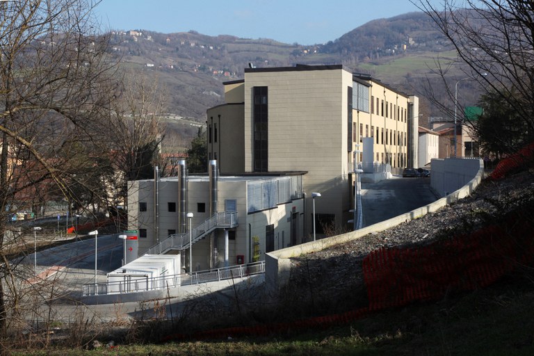 Ospedale di Vergato, veduta laterale 