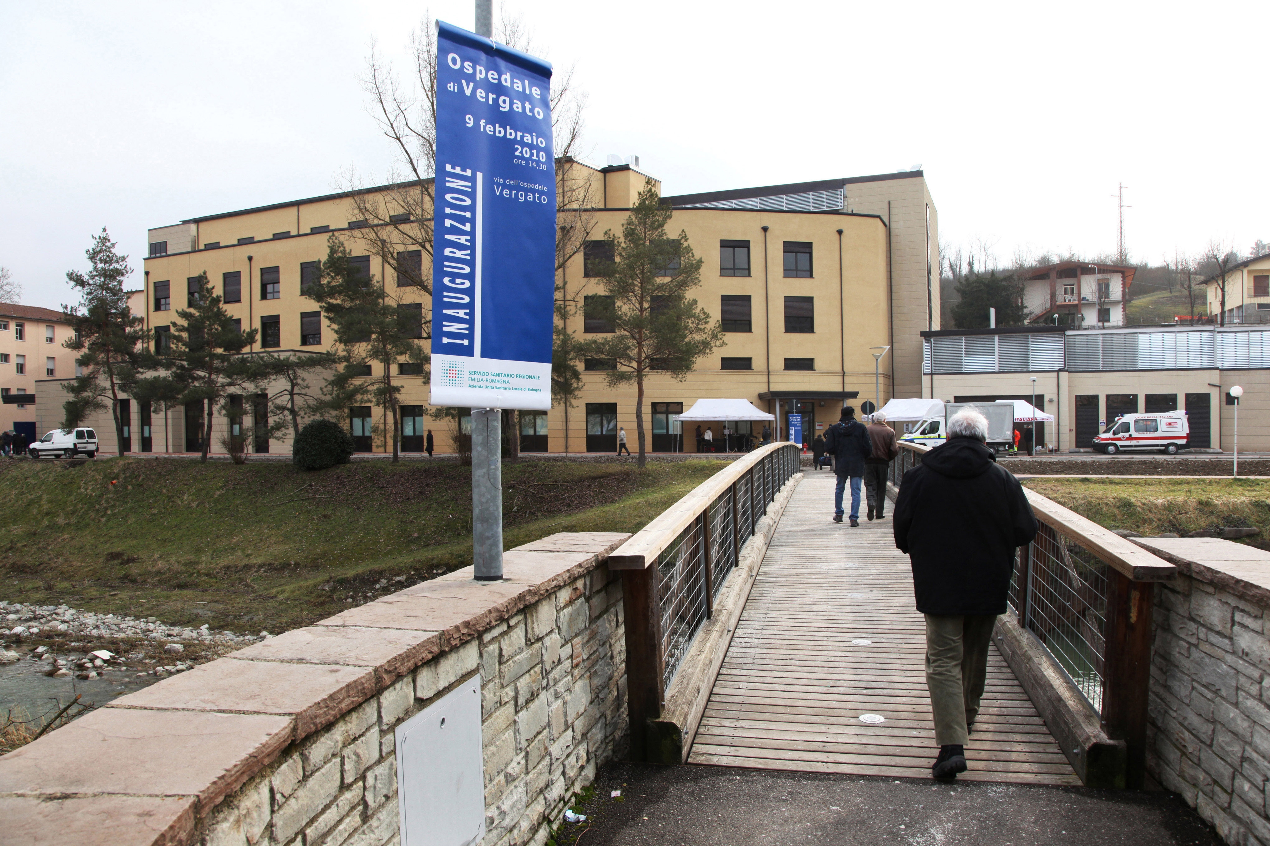 Ospedale di Vergato, veduta frontale  