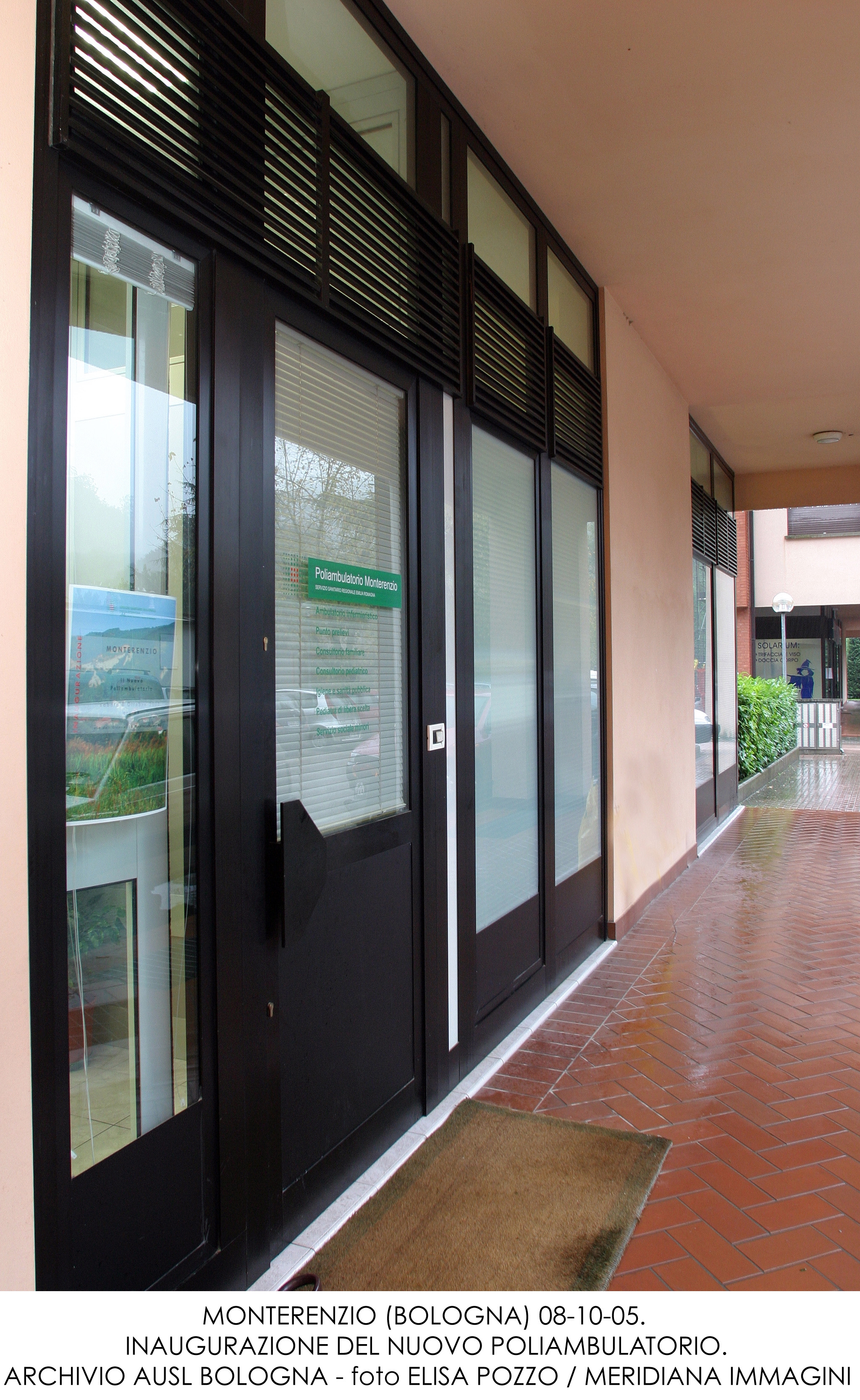 Monterenzio - Poliambulatorio, ingresso 