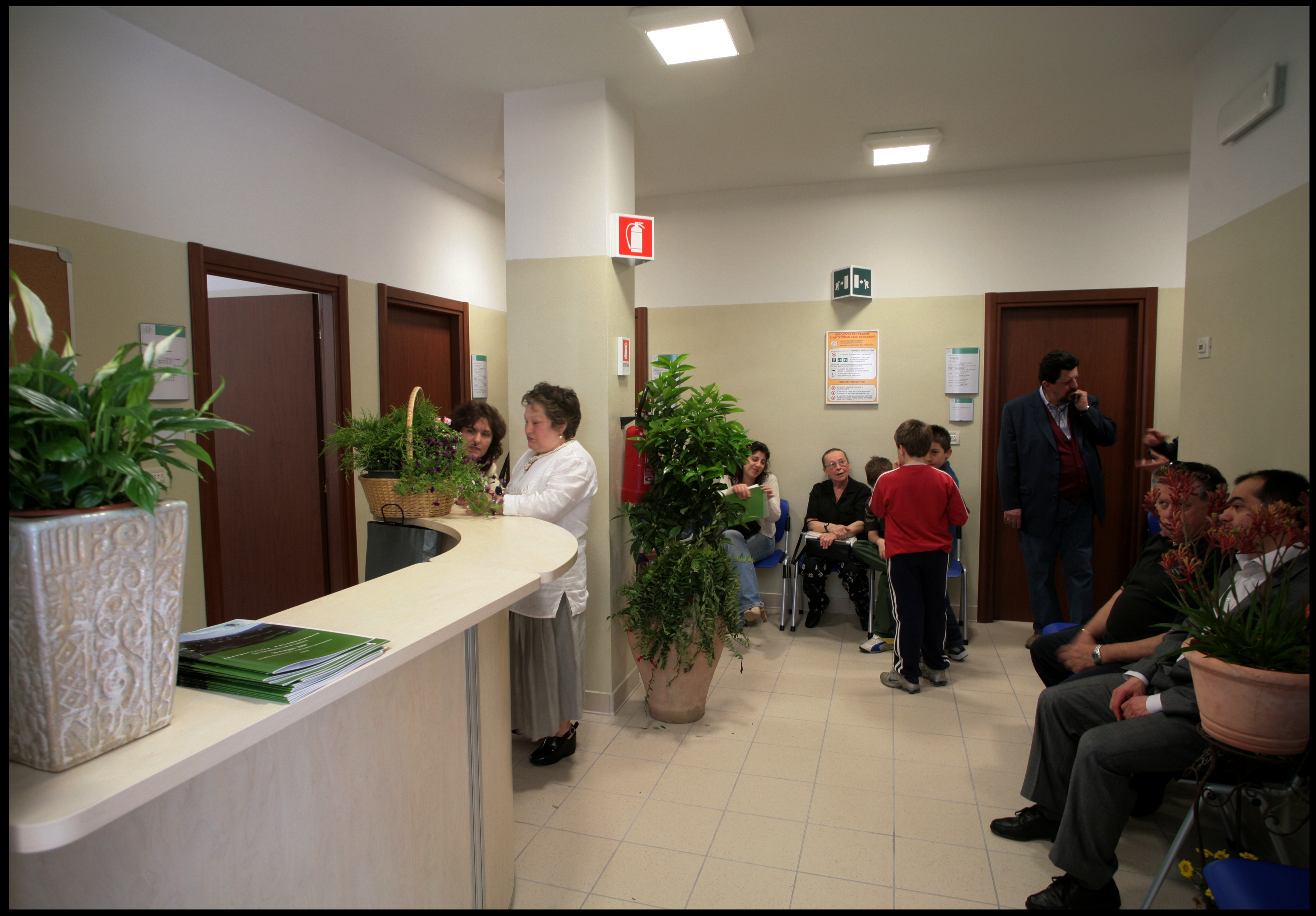 S. Benedetto Val di Sambro - Poliambulatorio, locali interni