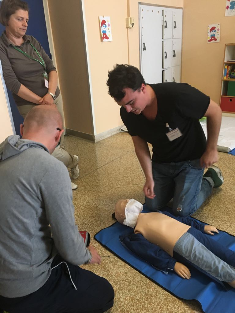 I Corsi di rianimazione pediatrica della Pediatria del Maggiore