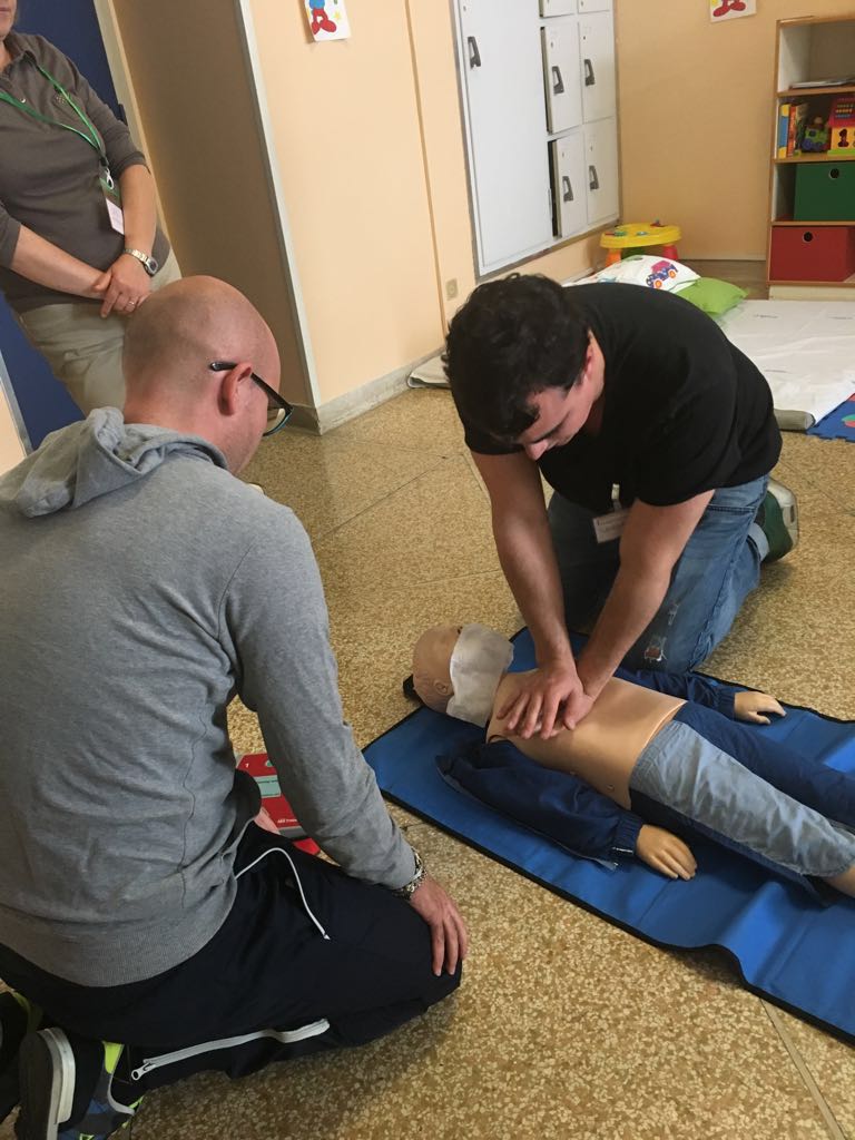 I Corsi di rianimazione pediatrica della Pediatria del Maggiore