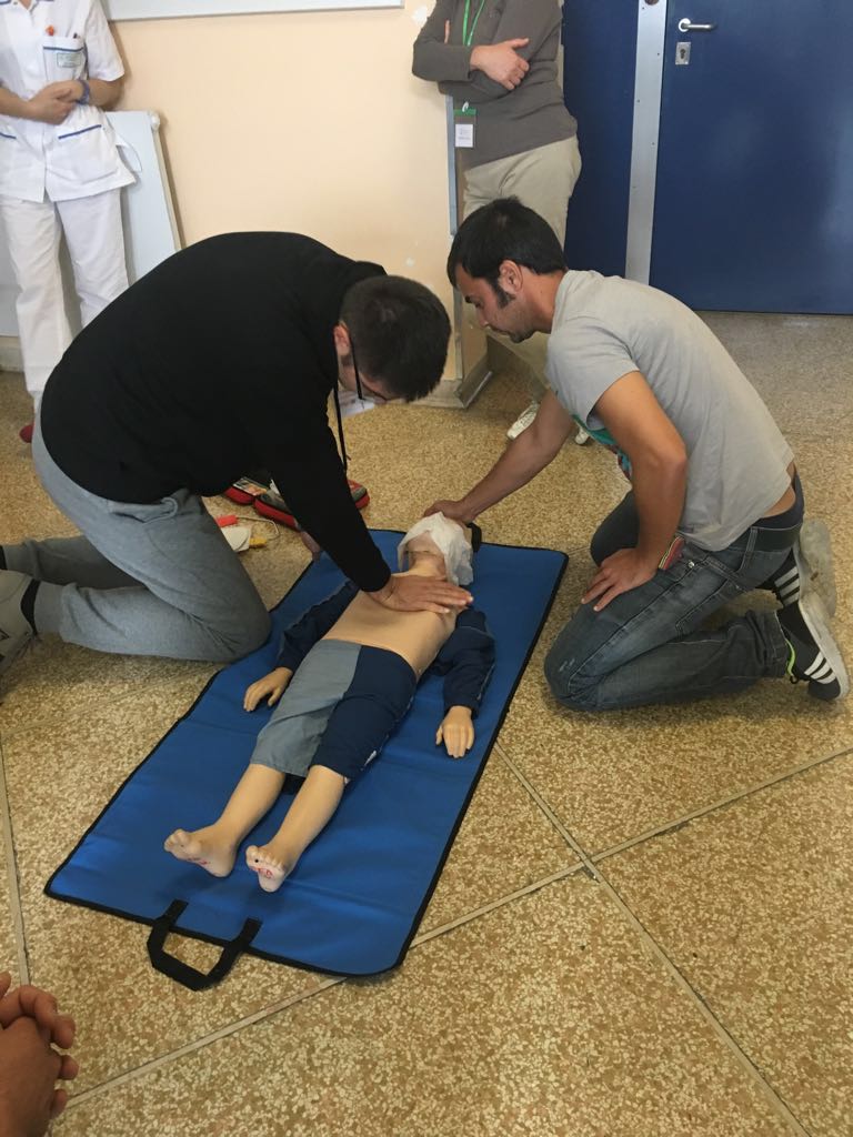 I Corsi di rianimazione pediatrica della Pediatria del Maggiore